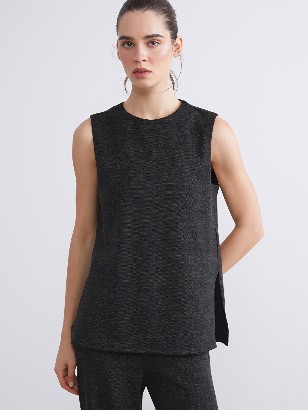 Crew Neck Women's Tank Top