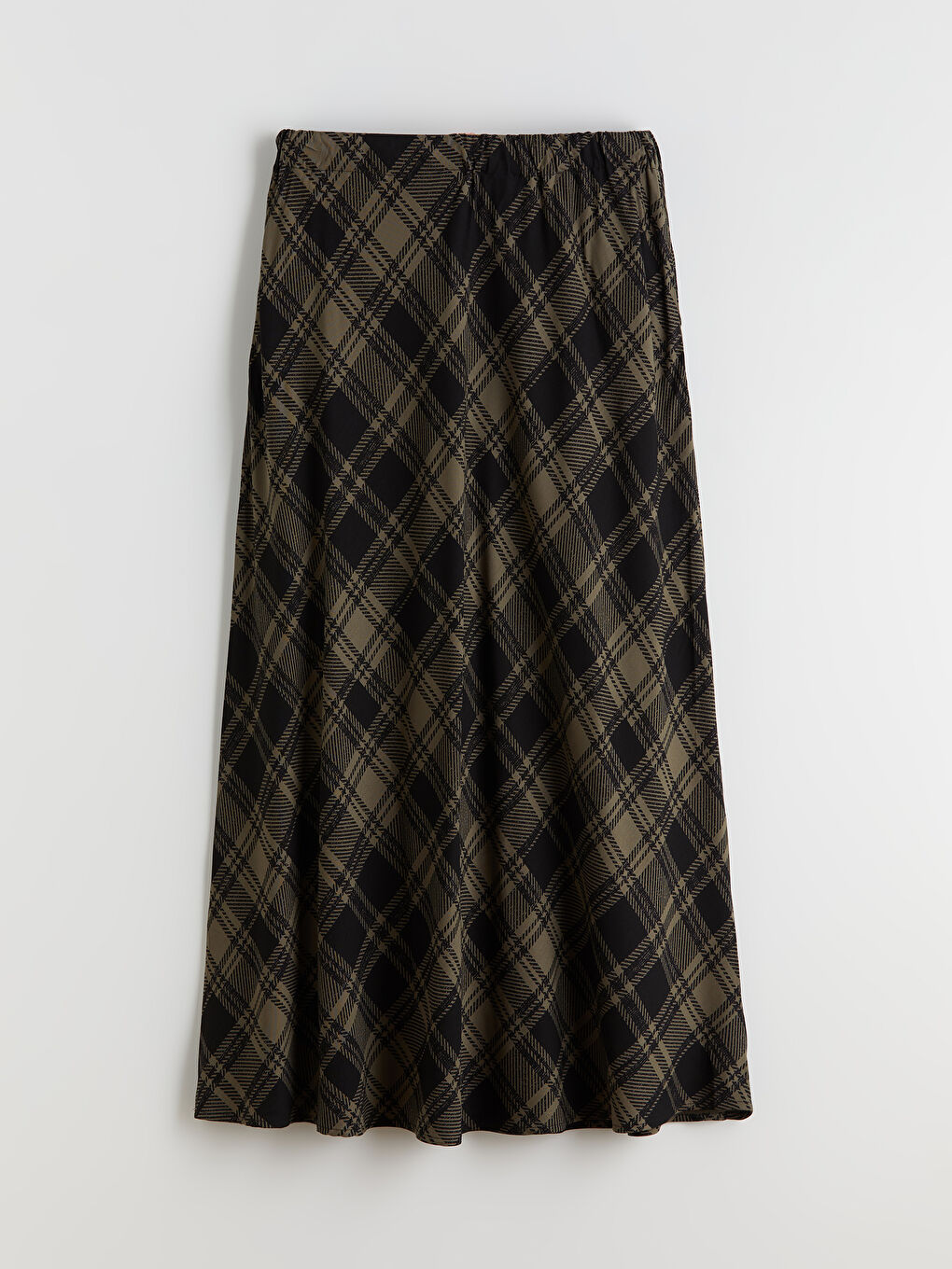 Elasticated Waist Patterned Skirt-3