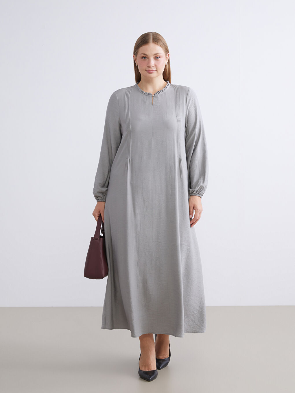 Woman GREY Dress-1