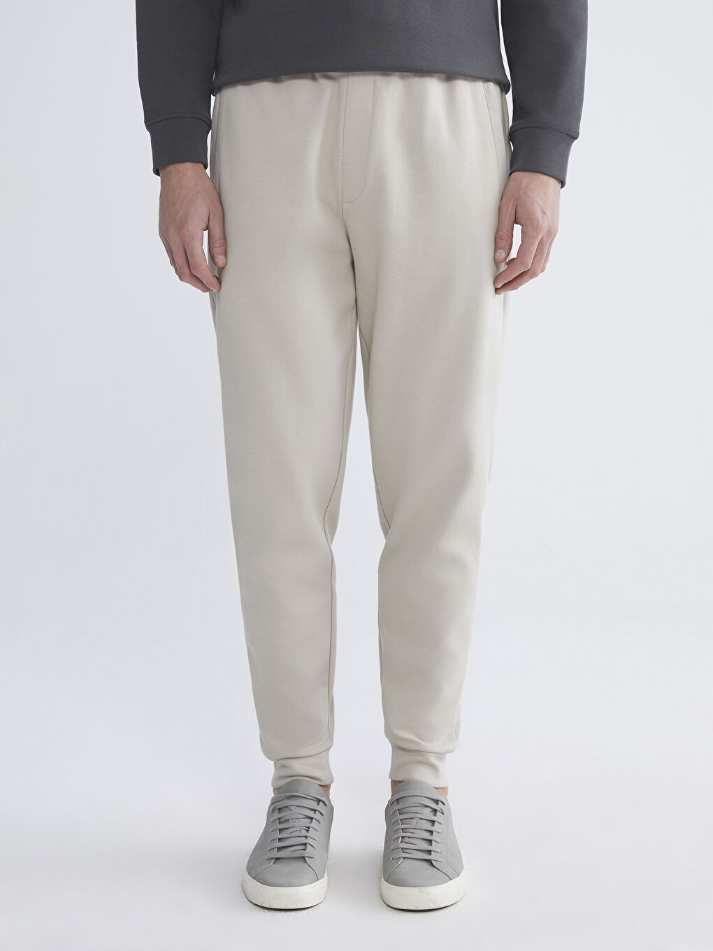 Gri Standart Kalıp Erkek Jogger Eşofman Altı-1