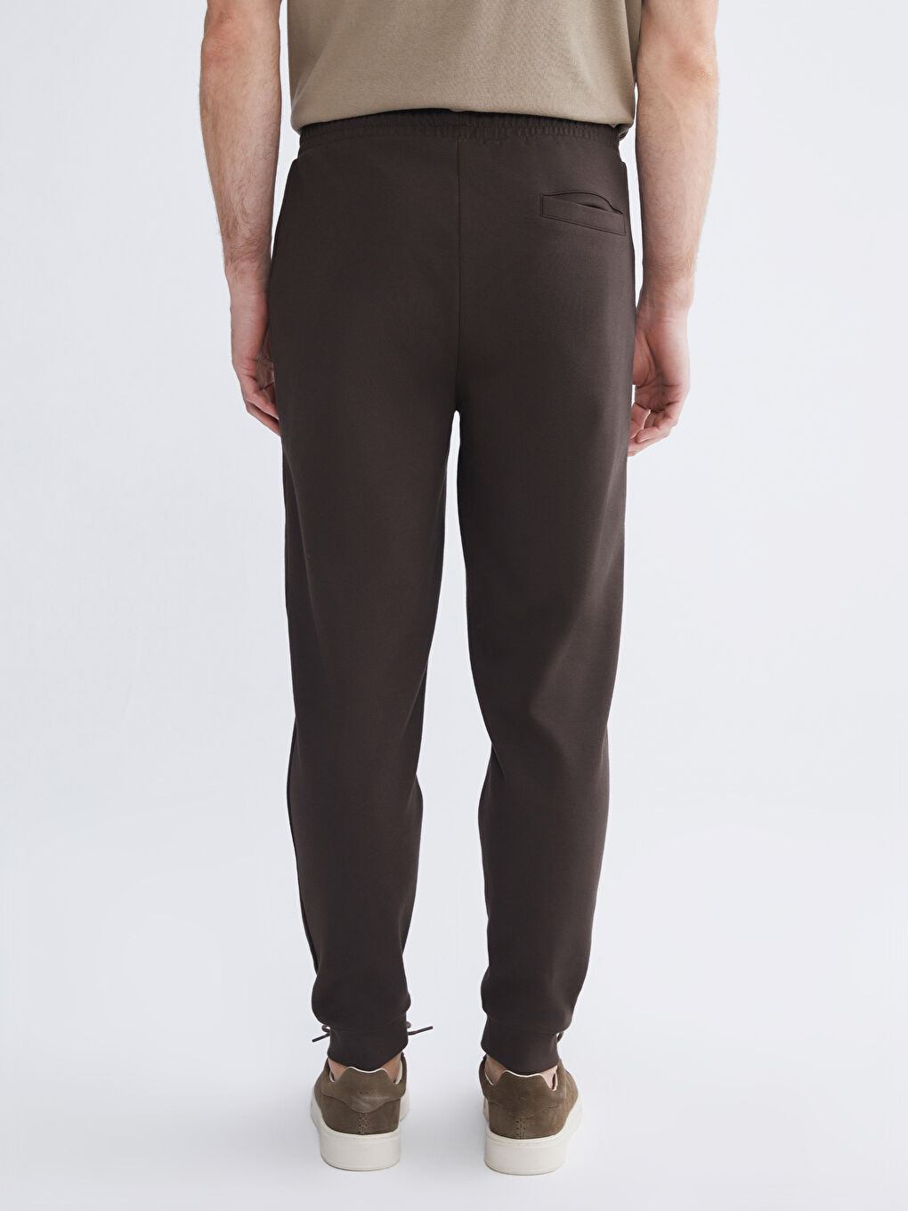 Kahverengi Standart Kalıp Erkek Jogger Eşofman Altı-3