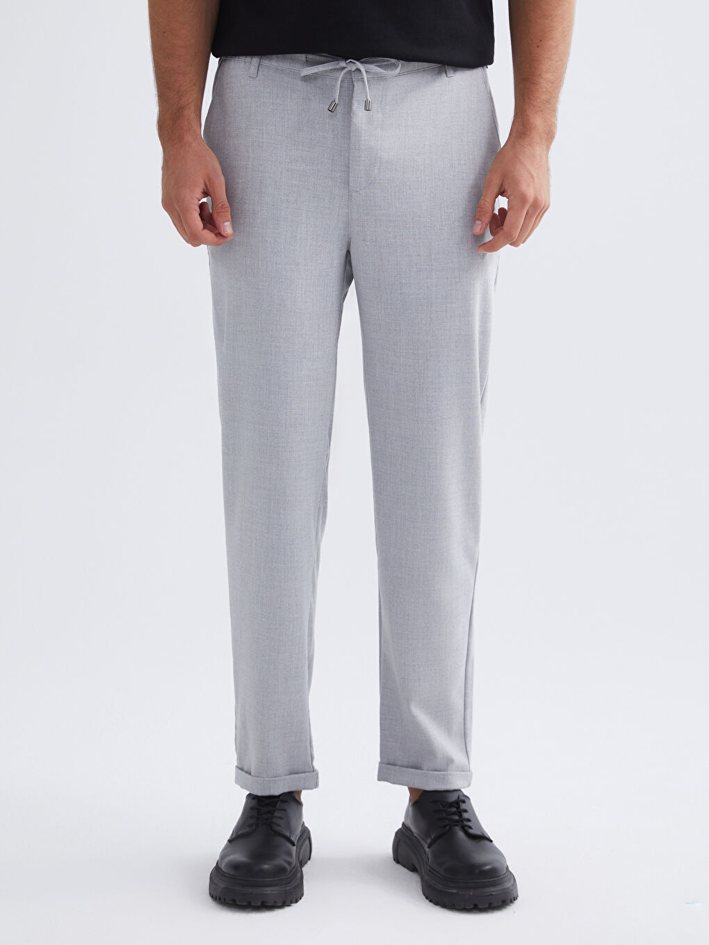Slim Fit Men's Trousers-1