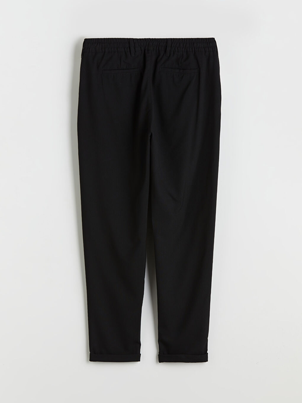 Siyah Slim Fit Erkek Pantolon-5