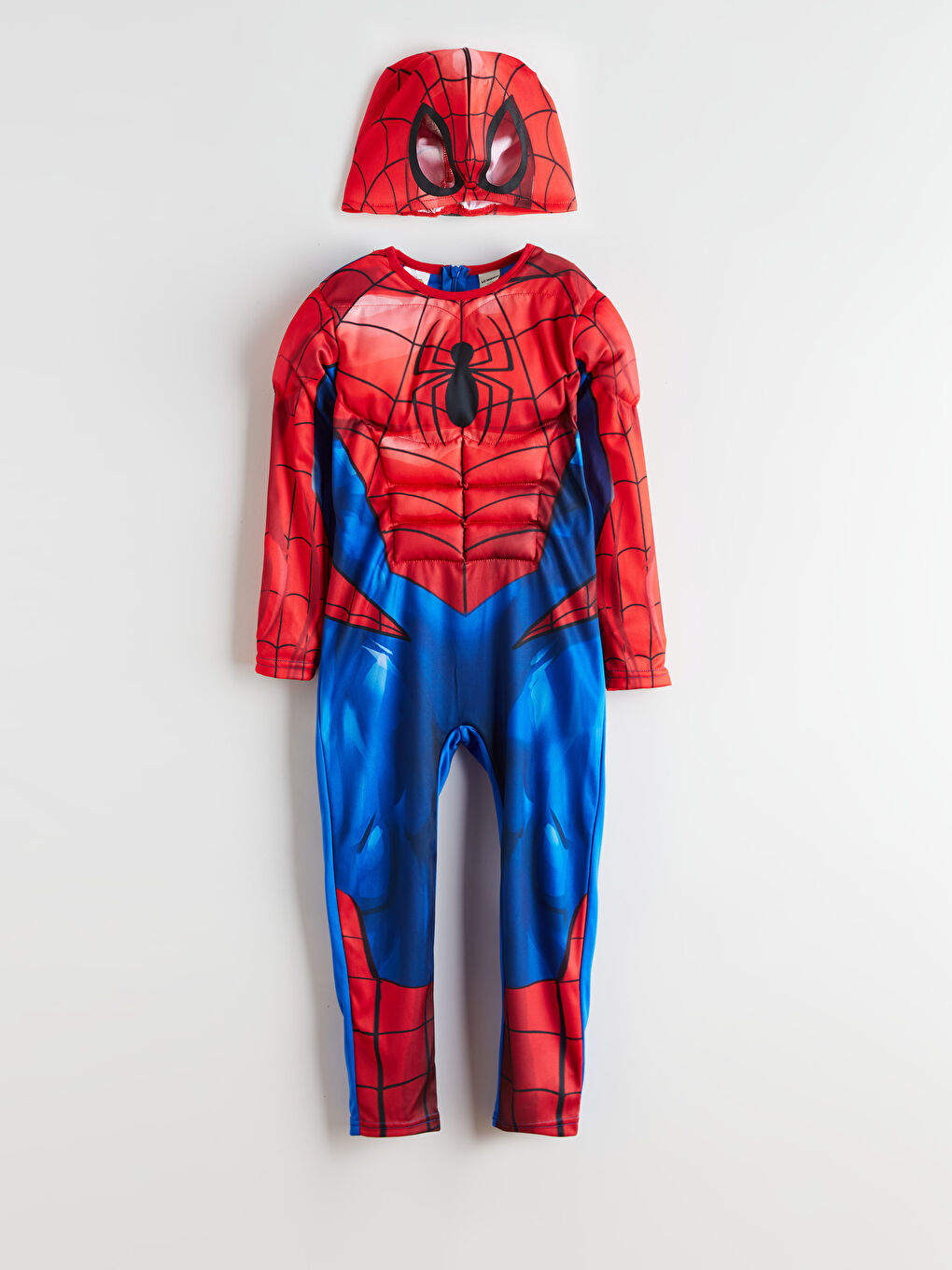Kırmızı Erkek Çocuk Spider-Man Kostüm ve Maske-1