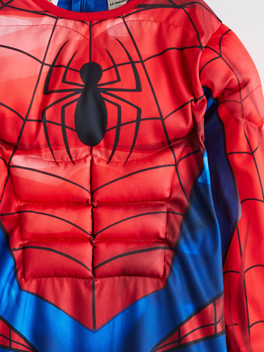 Kırmızı Erkek Çocuk Spider-Man Kostüm ve Maske-3