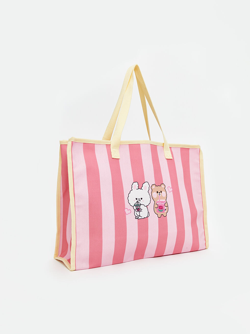 Пляжная сумка с принтом для девочек-1