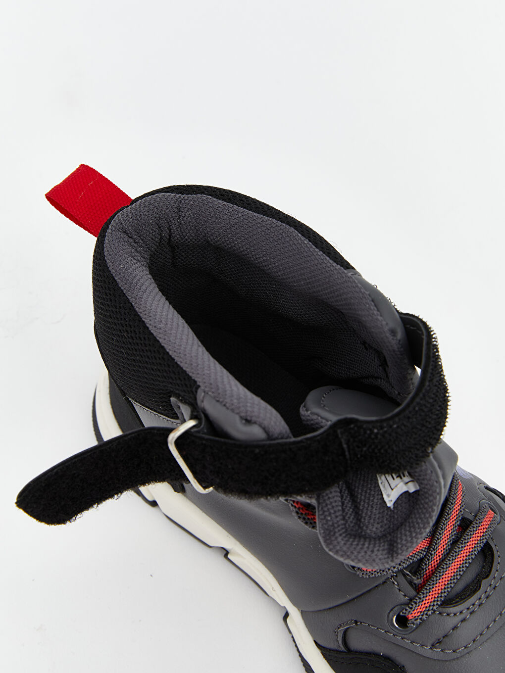 Antrasit Spider-Man Baskılı Erkek Bebek Bot-5