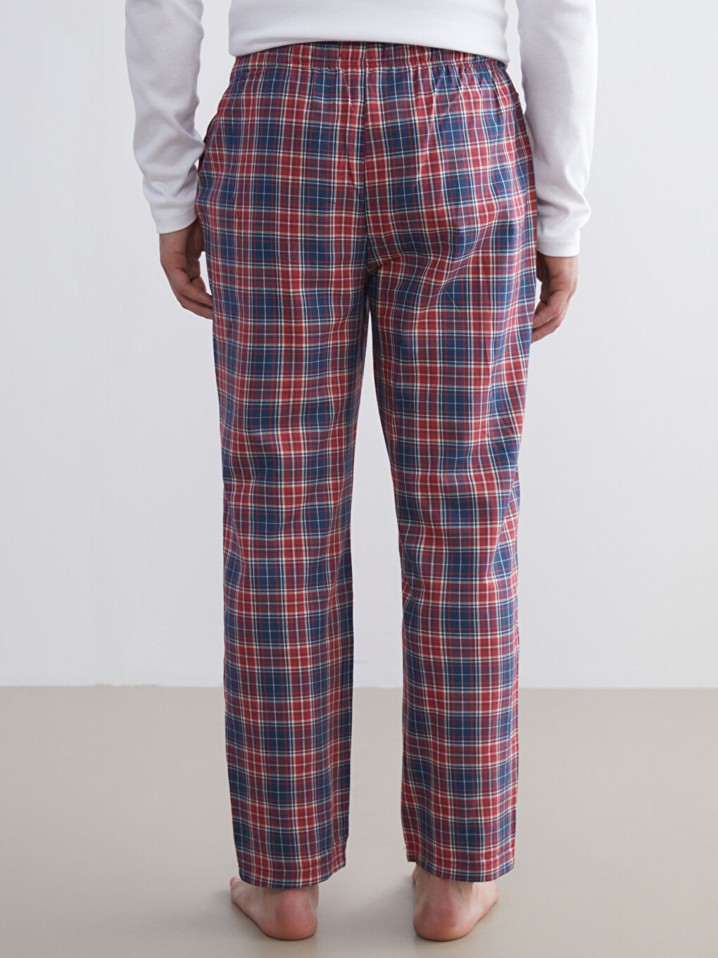 Regular Fit Plaid Men's Pyjama Bottoms-3