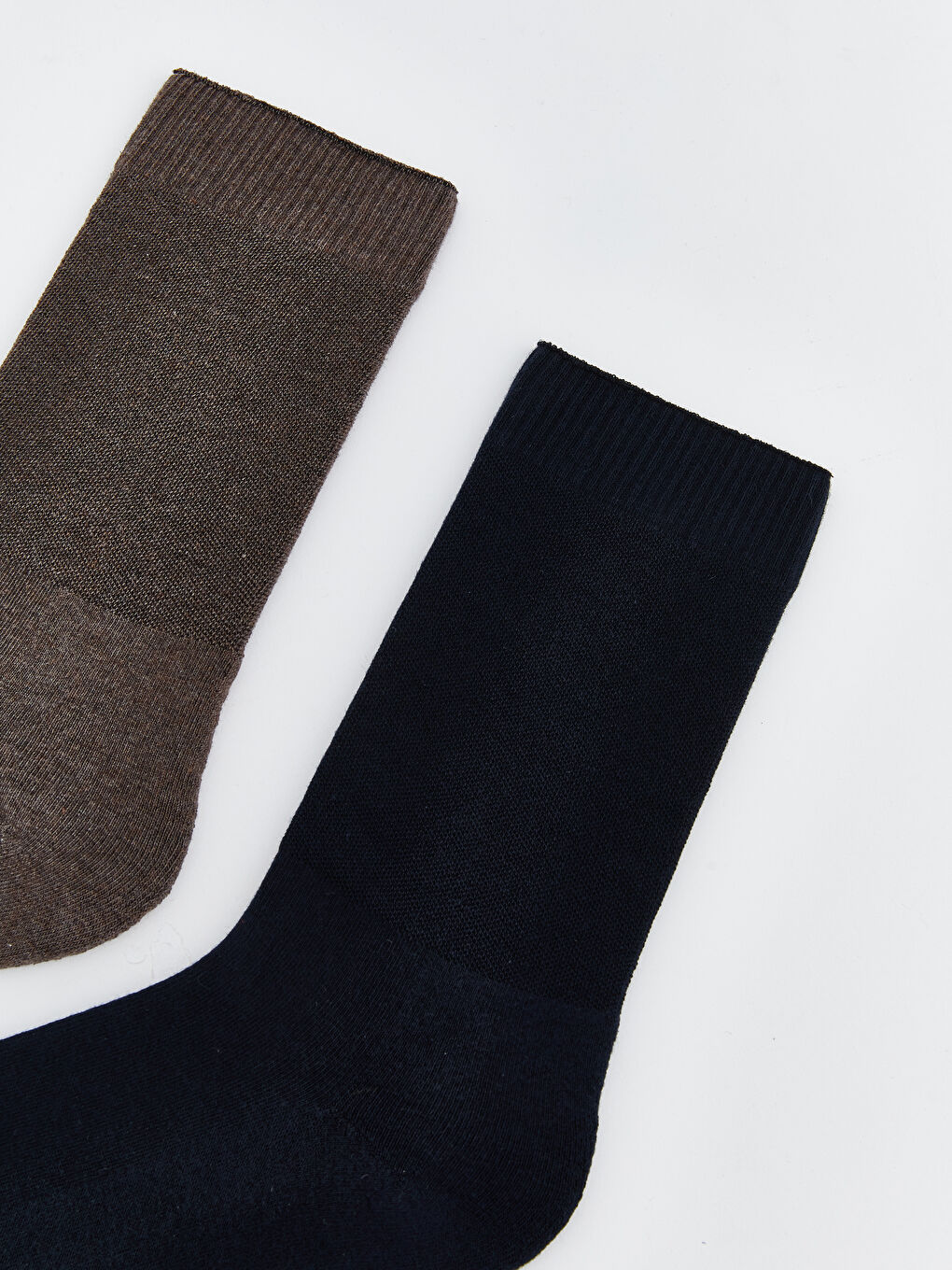 Kahverengi Erkek Soket Çorap 2'li-1
