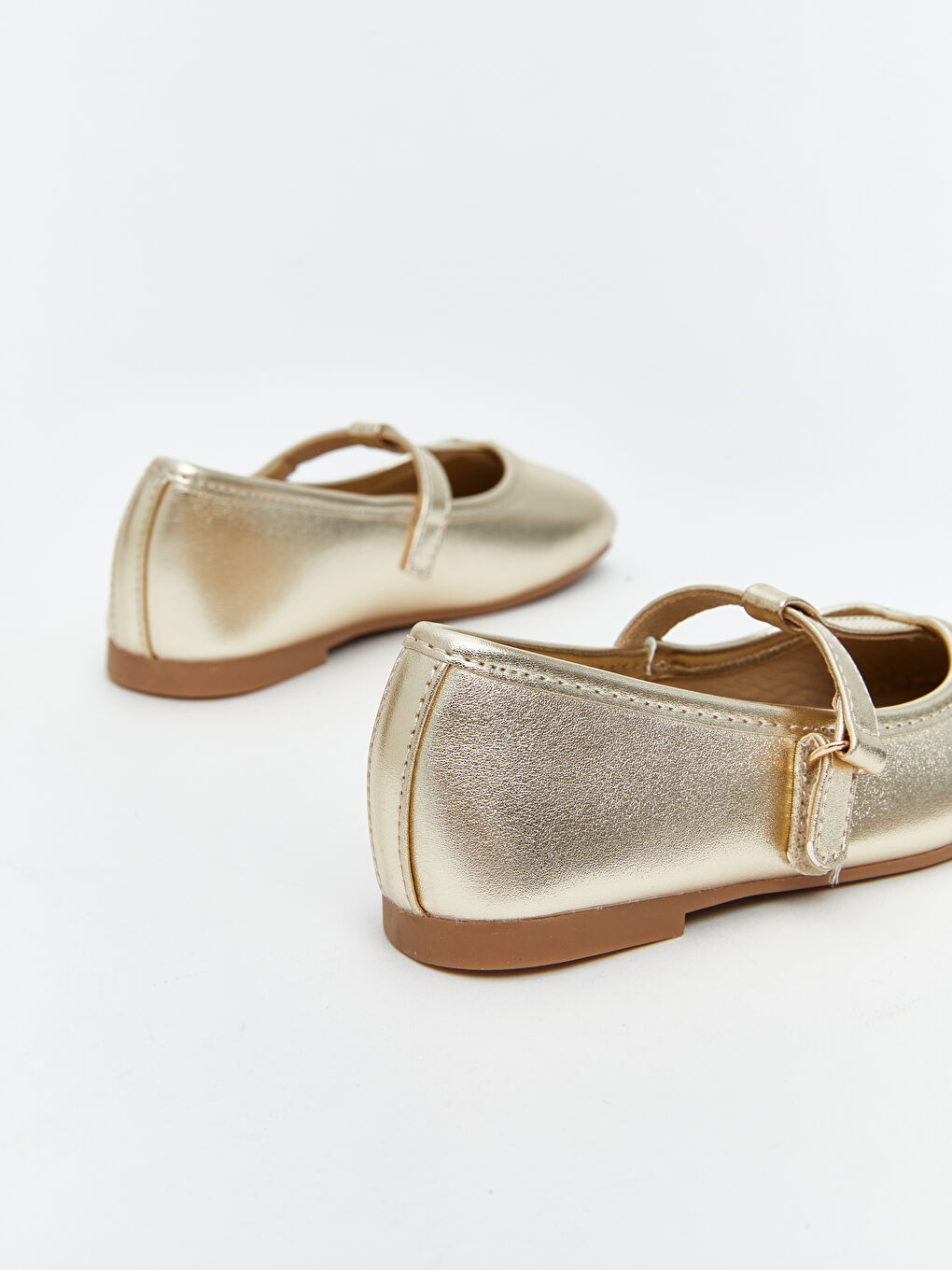 LCW STEPS Shiny Looking Girl's Flats -W5K783Z1-GHW