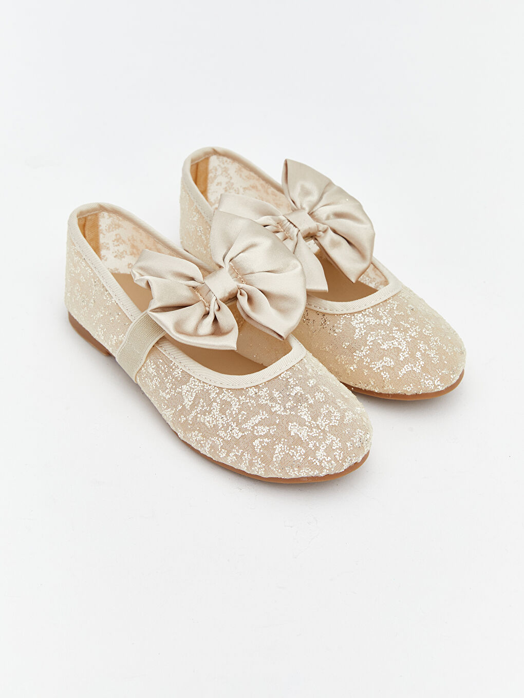 Bow Detailed Baby Girl Flats