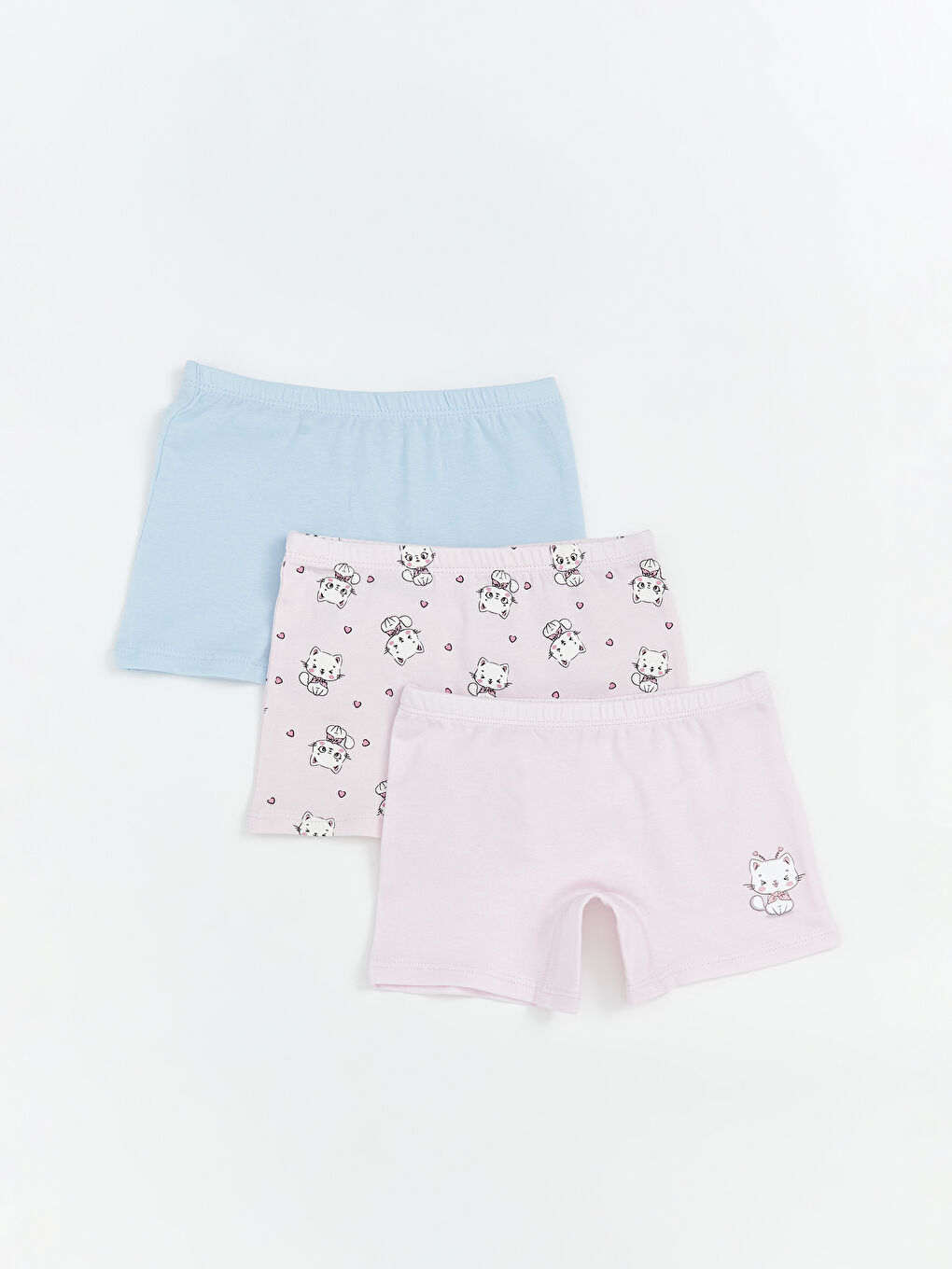 LC WAIKIKI Hello Kitty Printed Girls' Boxer Trunks 3-Pack -W5K803Z1-LT4