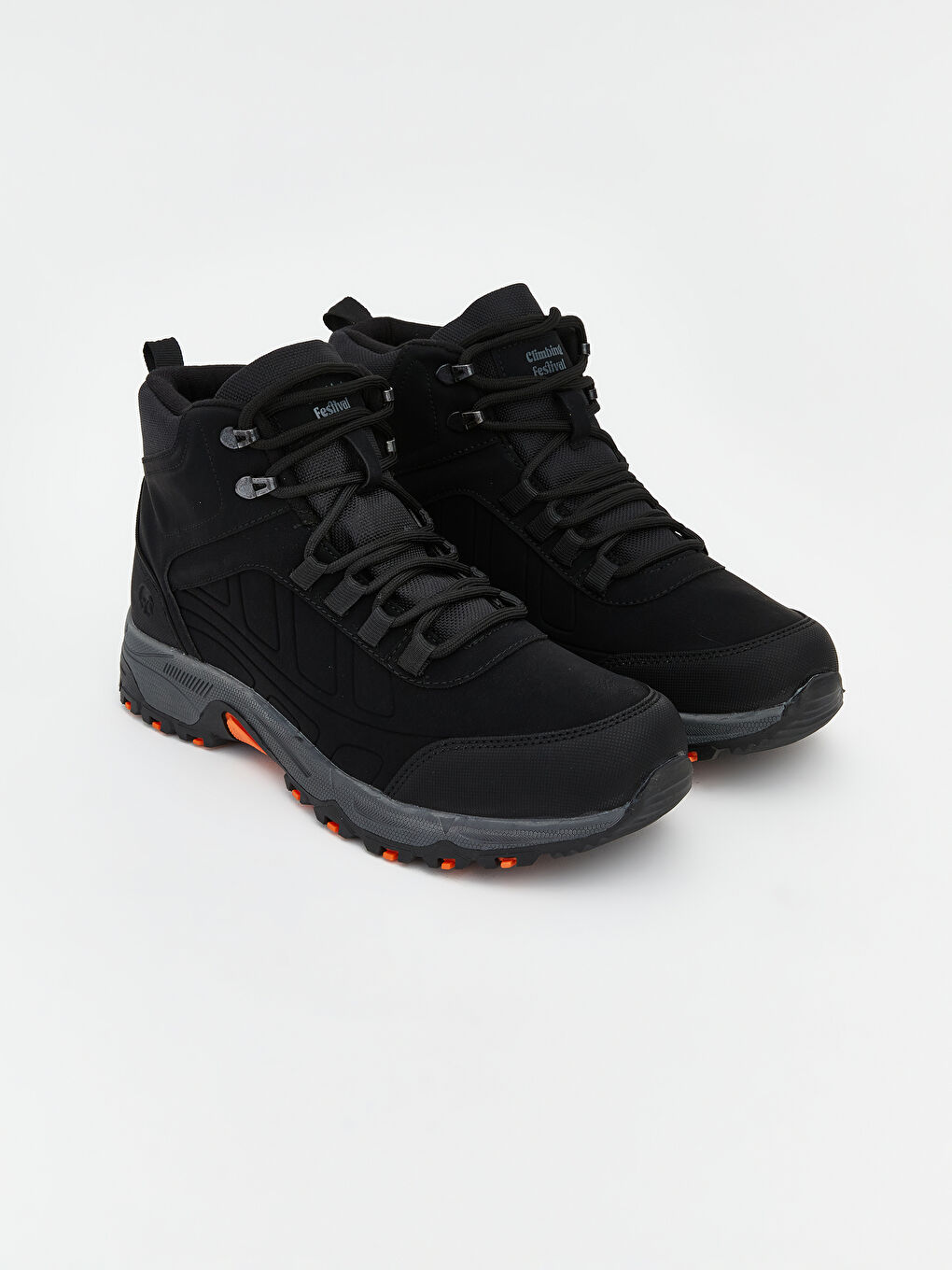 Siyah Bağcıklı Erkek Trekking Bot