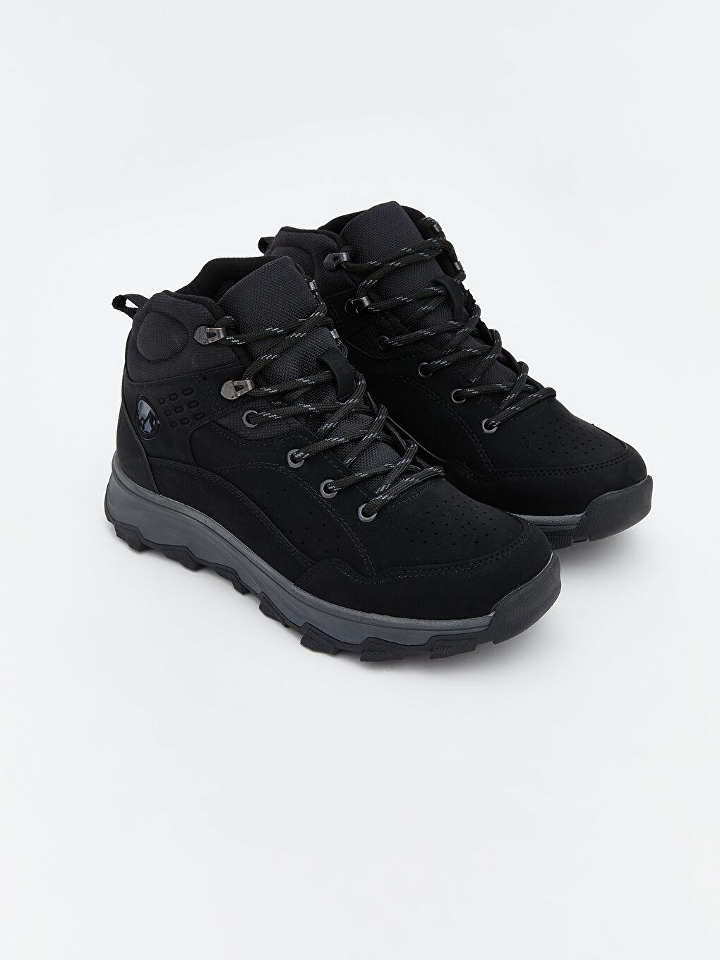 Siyah Bağcıklı Erkek Trekking Bot