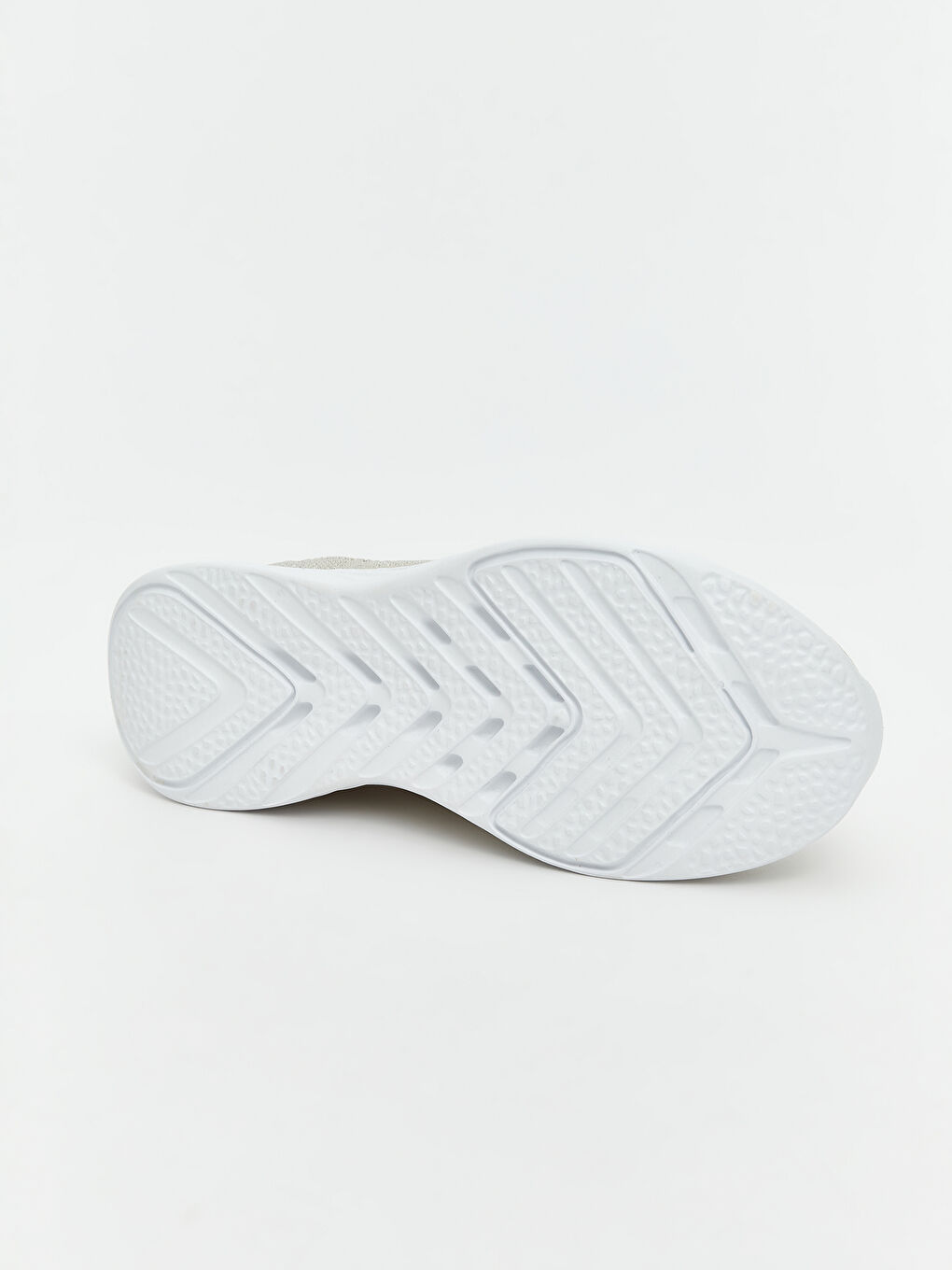 Bej File Detaylı Bağcıklı Kadın Spor Ayakkabı-3