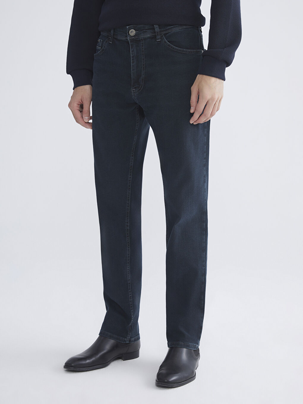 Yeşil 779 Regular Fit Erkek Jean Pantolon-1