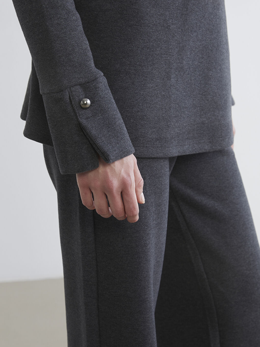 Туника с воротником-труба для женщин-2