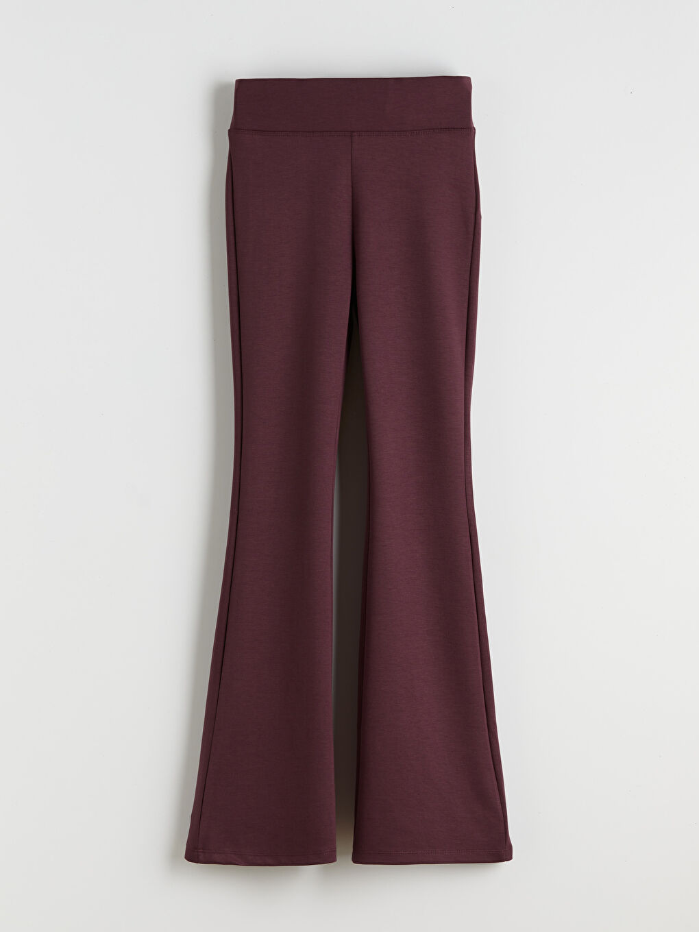 Mürdüm Beli Lastikli İspanyol Paça Kadın Eşofman Altı-4