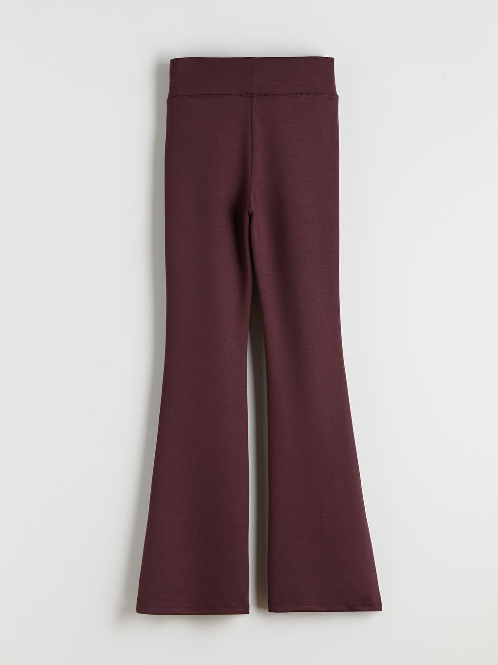 Mürdüm Beli Lastikli İspanyol Paça Kadın Eşofman Altı-5