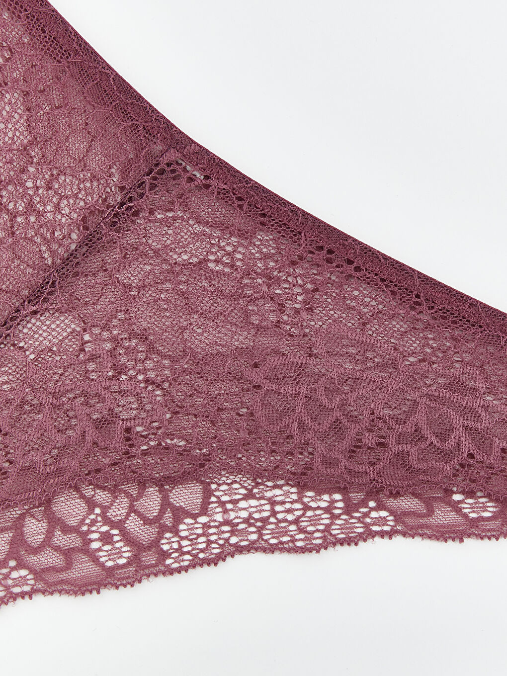 Pembe Dantelli Brazilian Külot-2