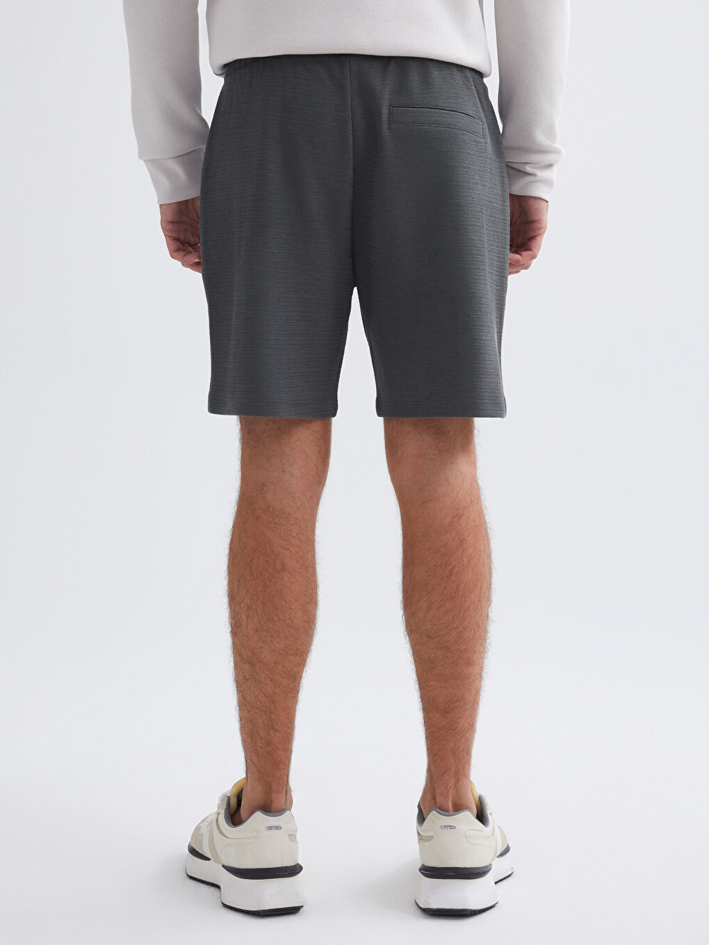 Yeşil Standart Kalıp Erkek Şort-3