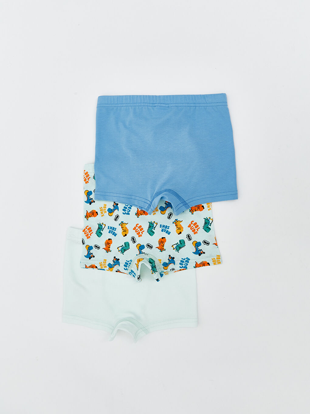 Printed Boys' Boxer Trunks 3-Pack-1