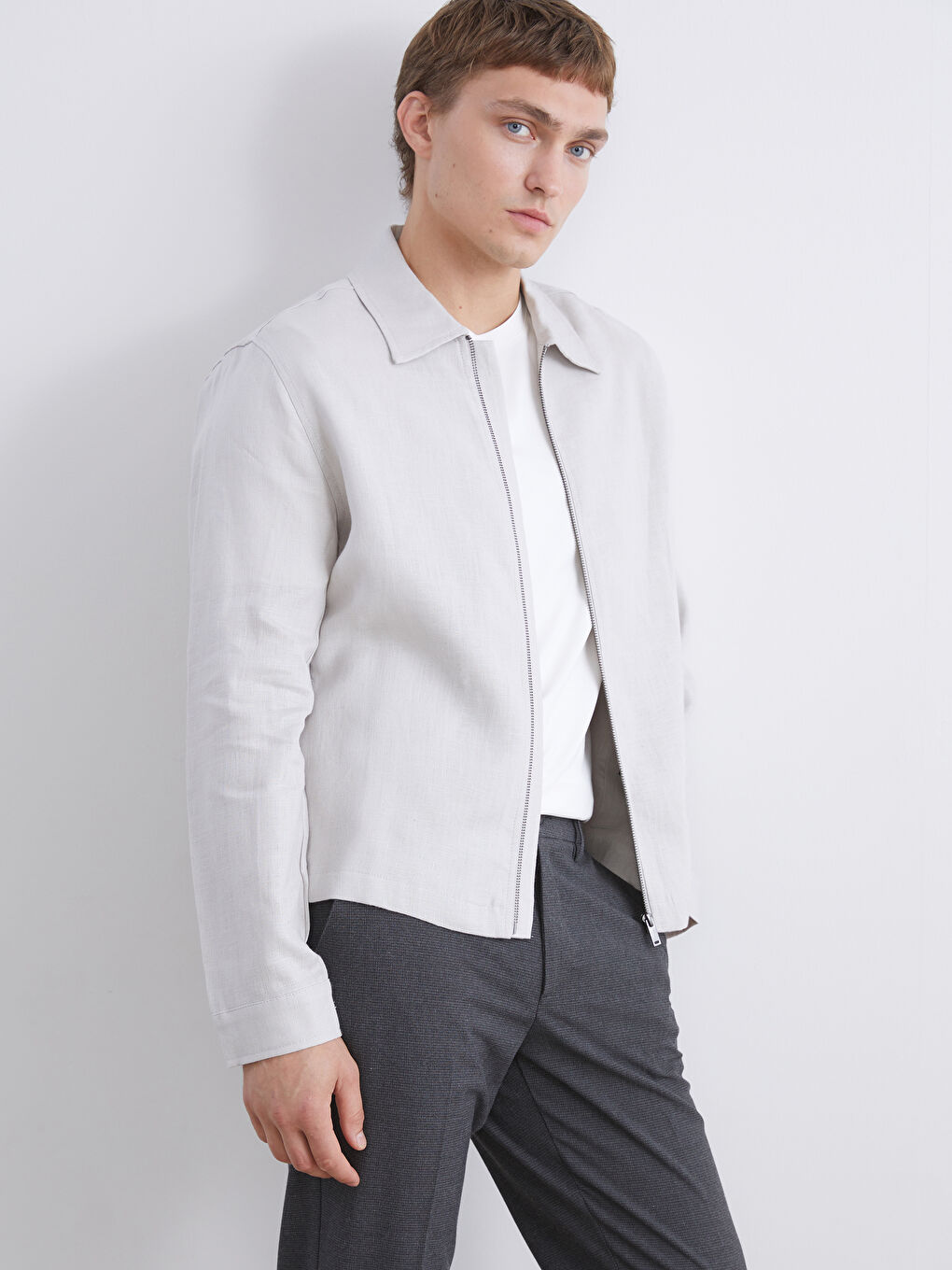Standard Fit Collared Neck Men's Coat