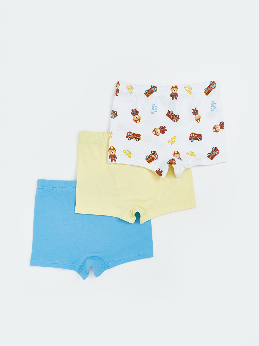 Printed Boys' Boxer Trunks 3-Pack-1
