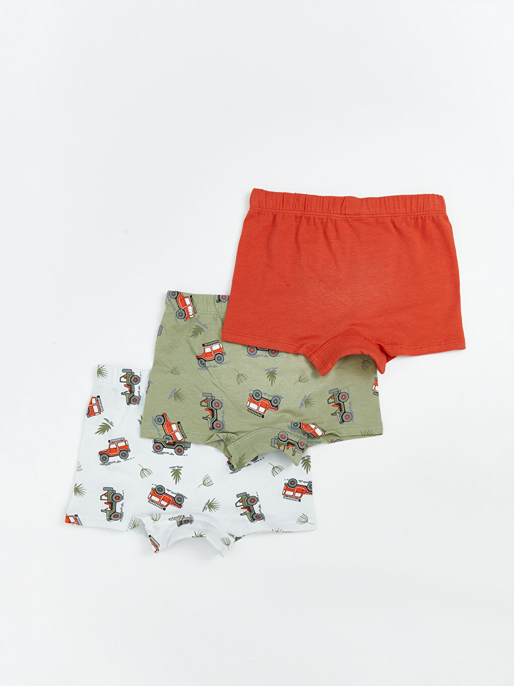LC WAIKIKI Printed Boys' Boxer Trunks 3-Pack -W5K904Z1-LRA