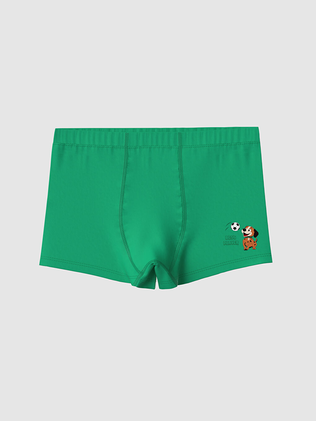 Elasticated Waist Printed Boys' Boxer Trunks 3-packs-4