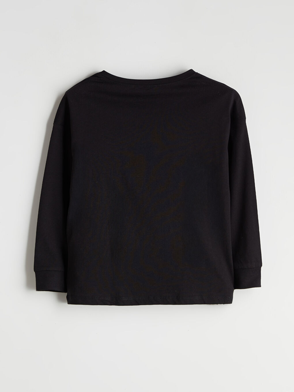 Crew Neck Printed Girls' T-Shirt-2