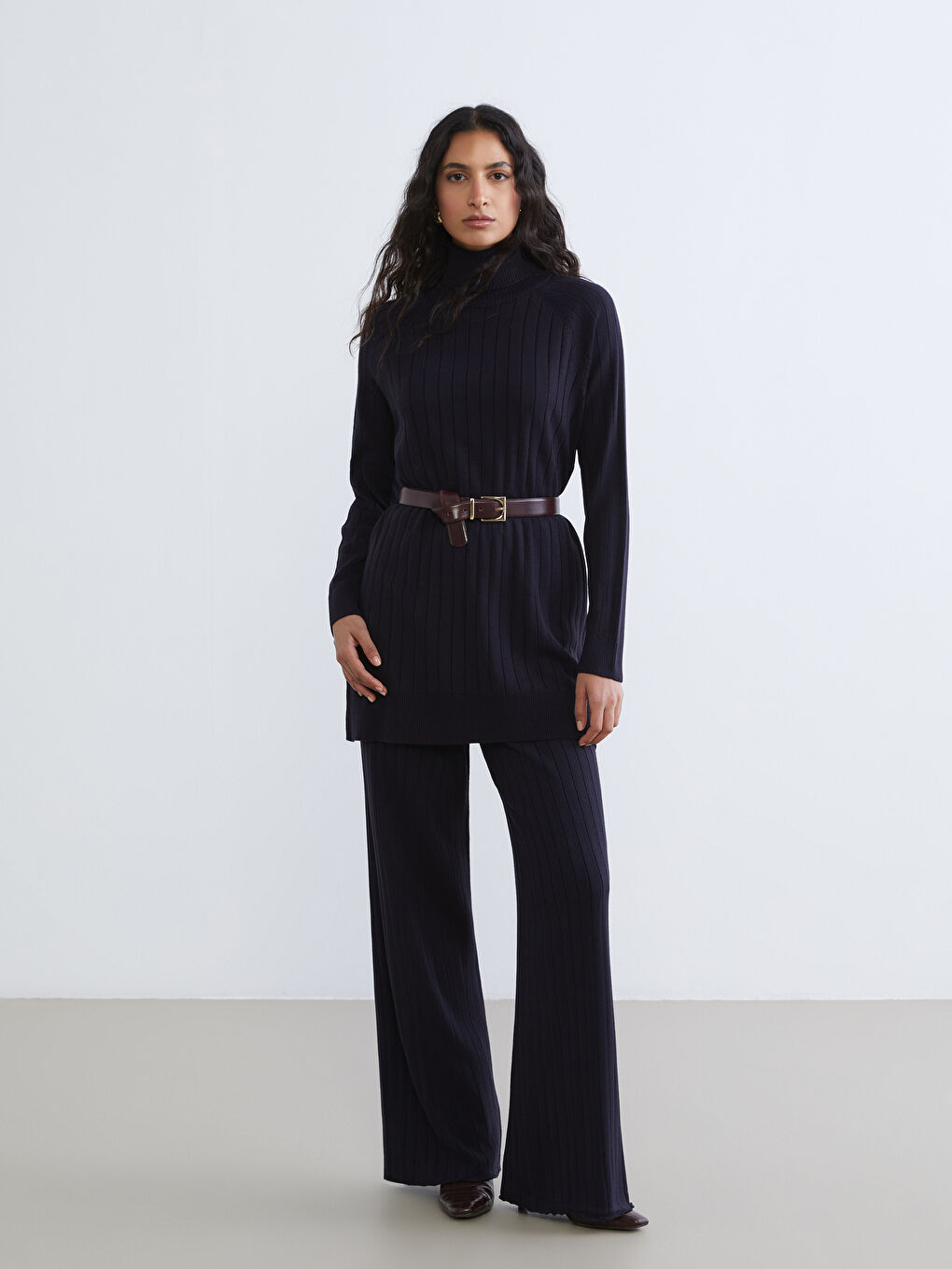 تونيك كحلي امرأة-1