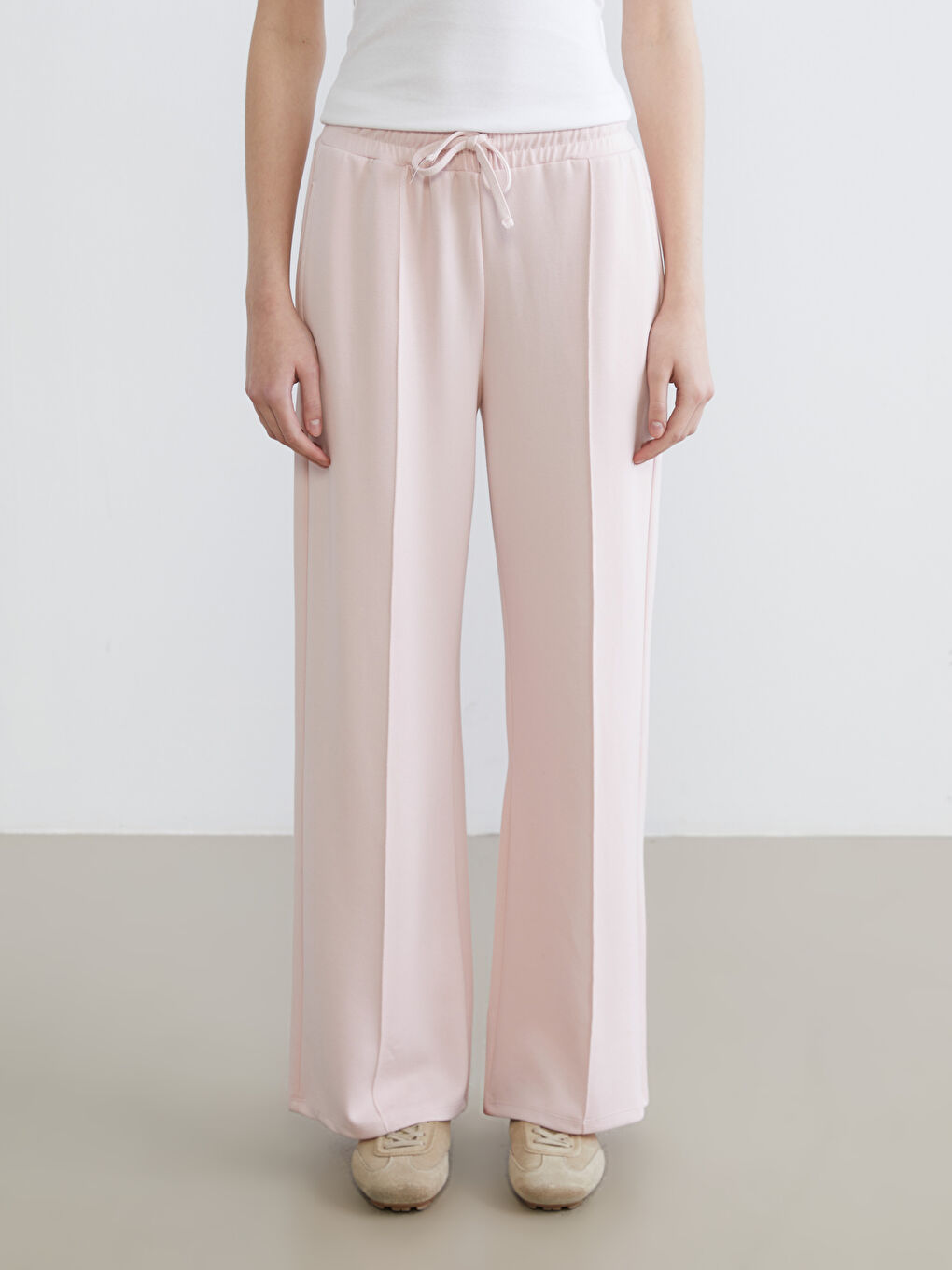 بنطلونات رياضية للسيدات بخصر مطاطي-1