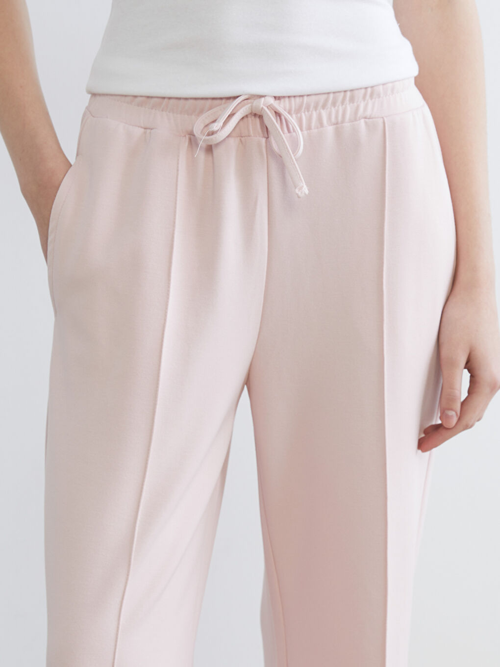 بنطلونات رياضية للسيدات بخصر مطاطي-2