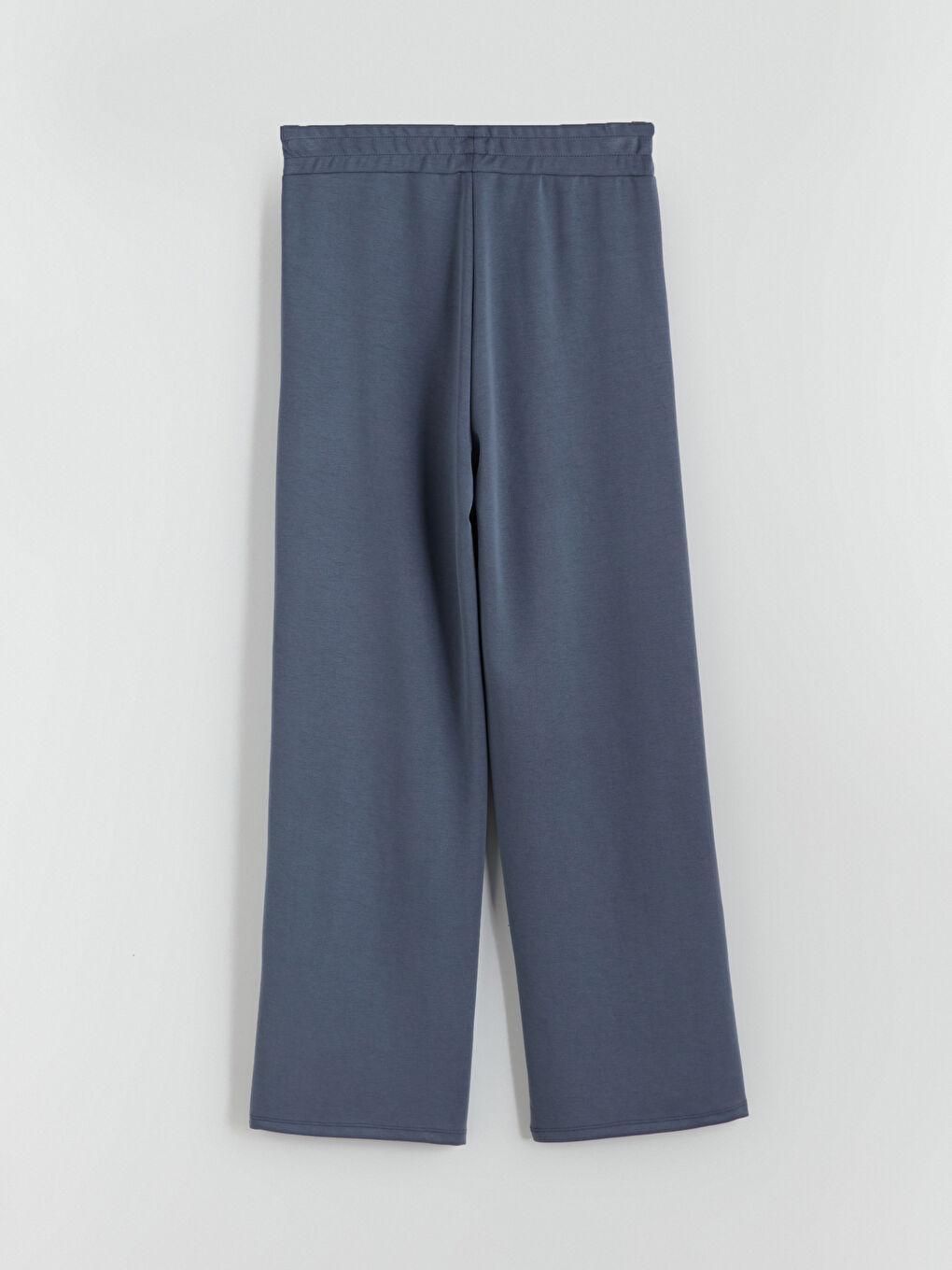 Elasticated Waist Wide Leg Women's Sweatpants-5