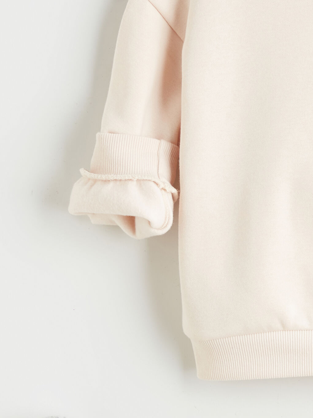 Pembe Ayı Teddy Baskılı Kız Çocuk Sweatshirt-3