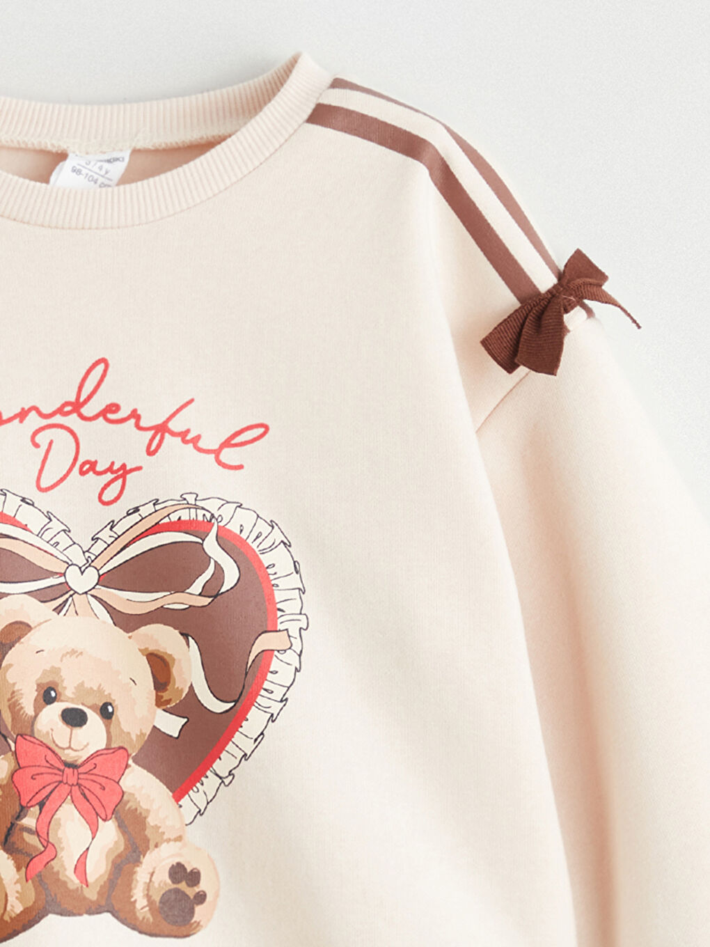 Crew Neck Printed Girls Sweatshirt 2 Pack-6