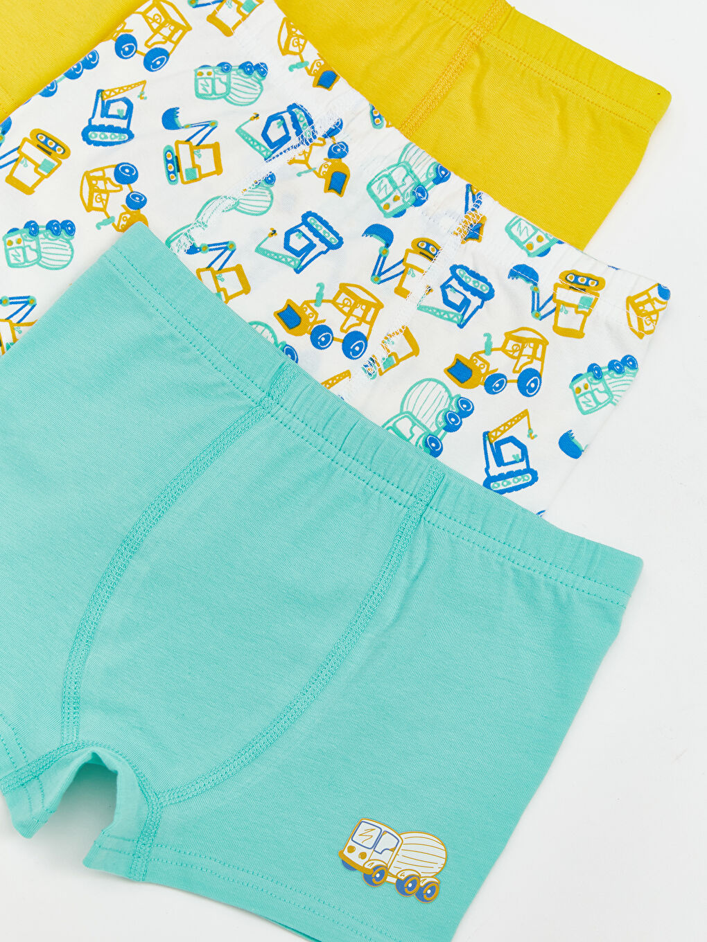LCW Kids Printed Boys' Boxer Trunks 3-Pack -W5KA00Z1-LRA