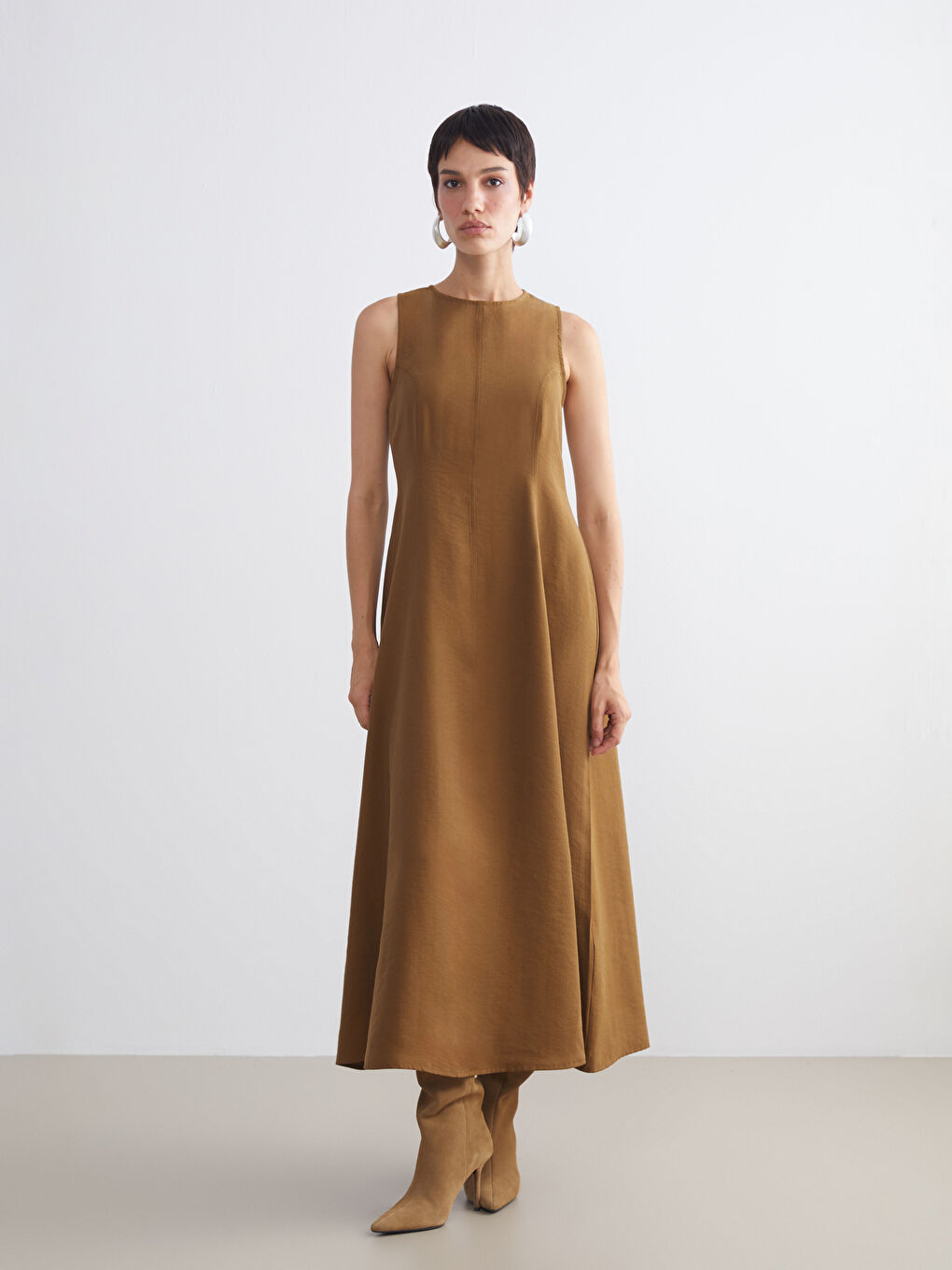 LCW Vision Woman YELLOW Dress -W5KA01Z8-GQR
