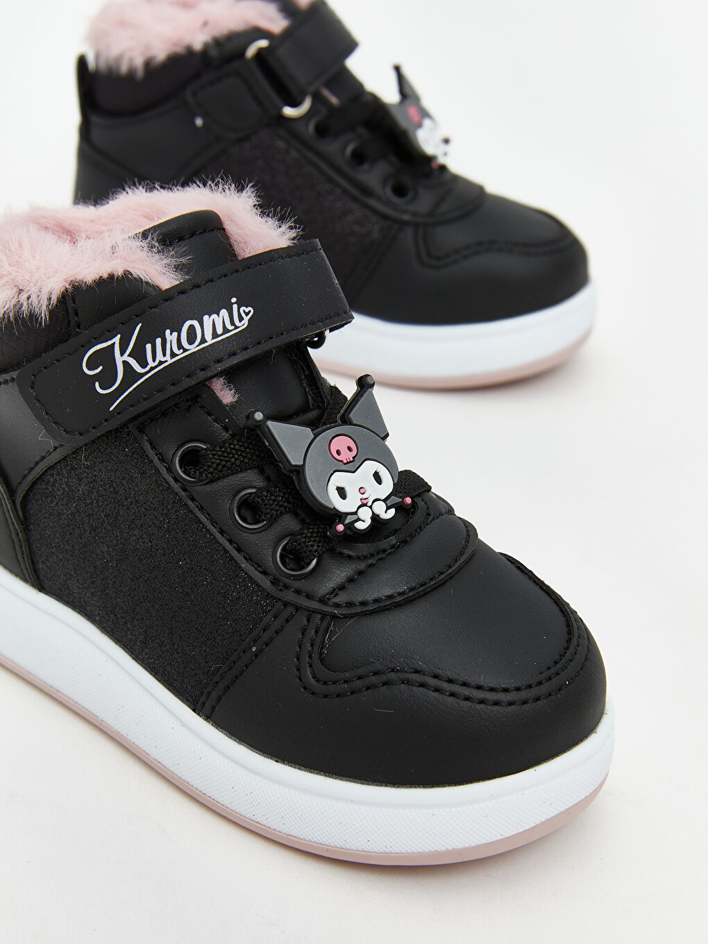 Siyah Kuromi Baskılı Kız Bebek Spor Ayakkabı-2