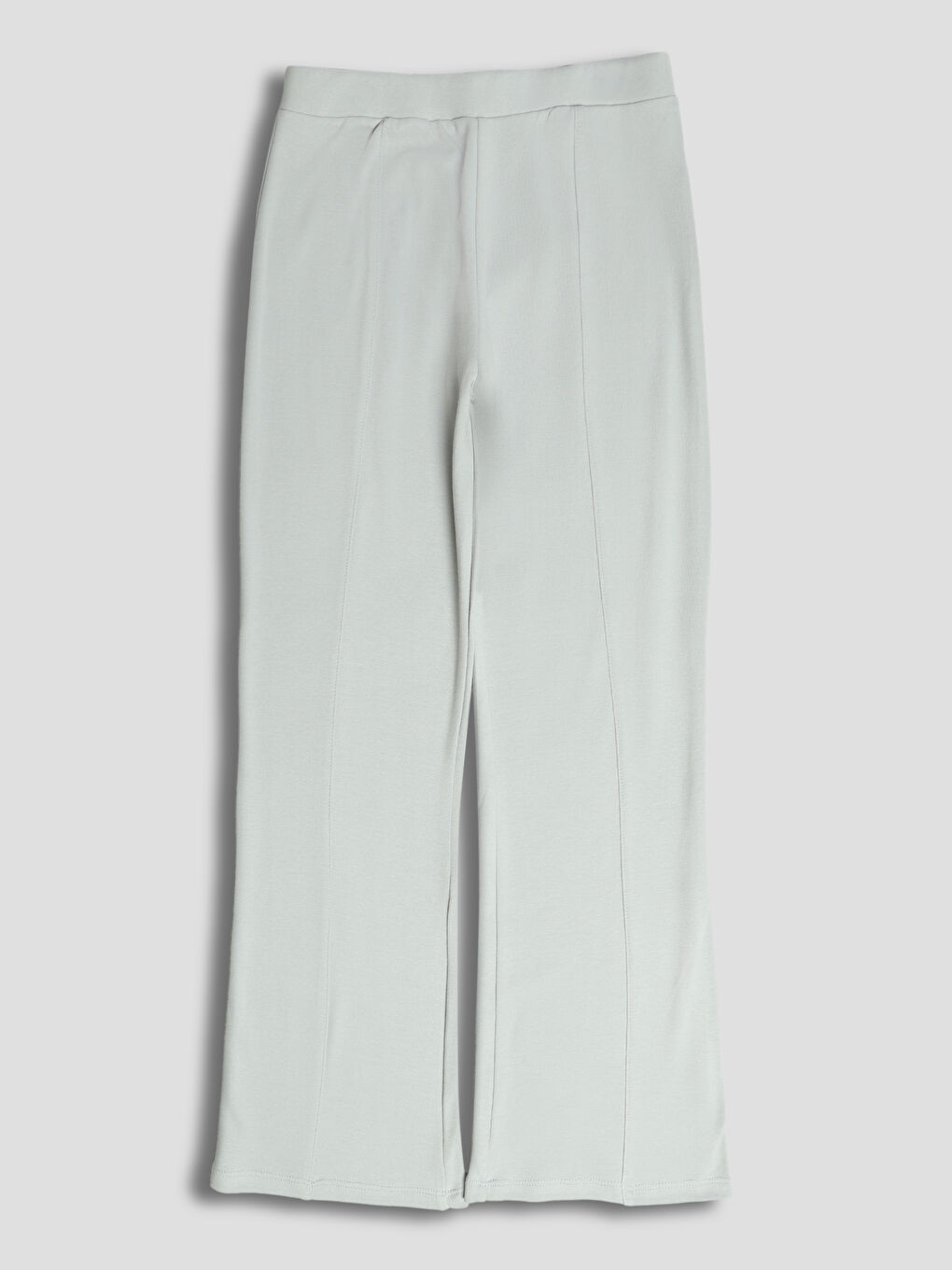 Elasticated Waist Flared Leg Girls' Leggings-1