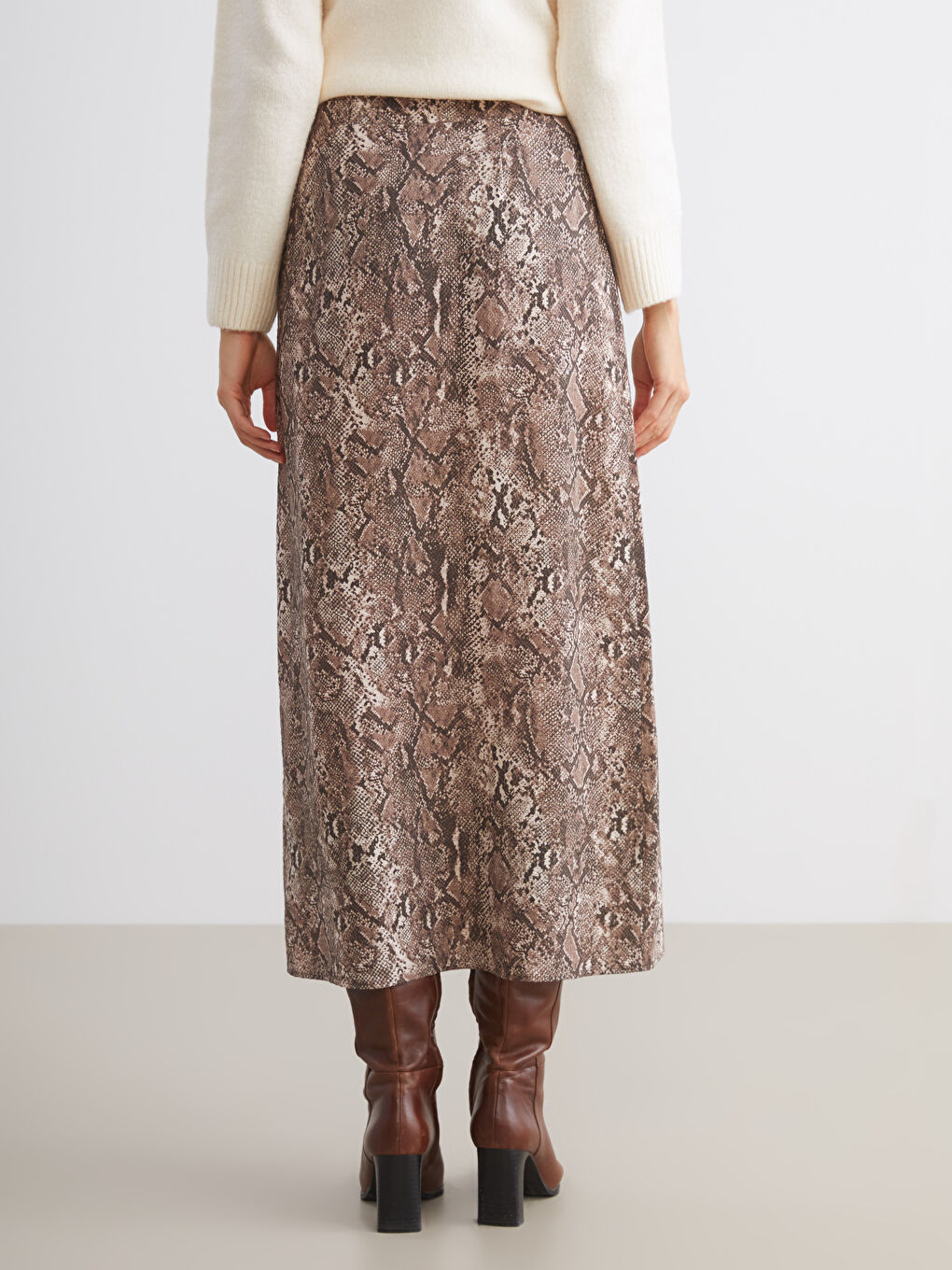 LCW Vision Woman BLACK Skirt -W5KA33Z8-LQJ