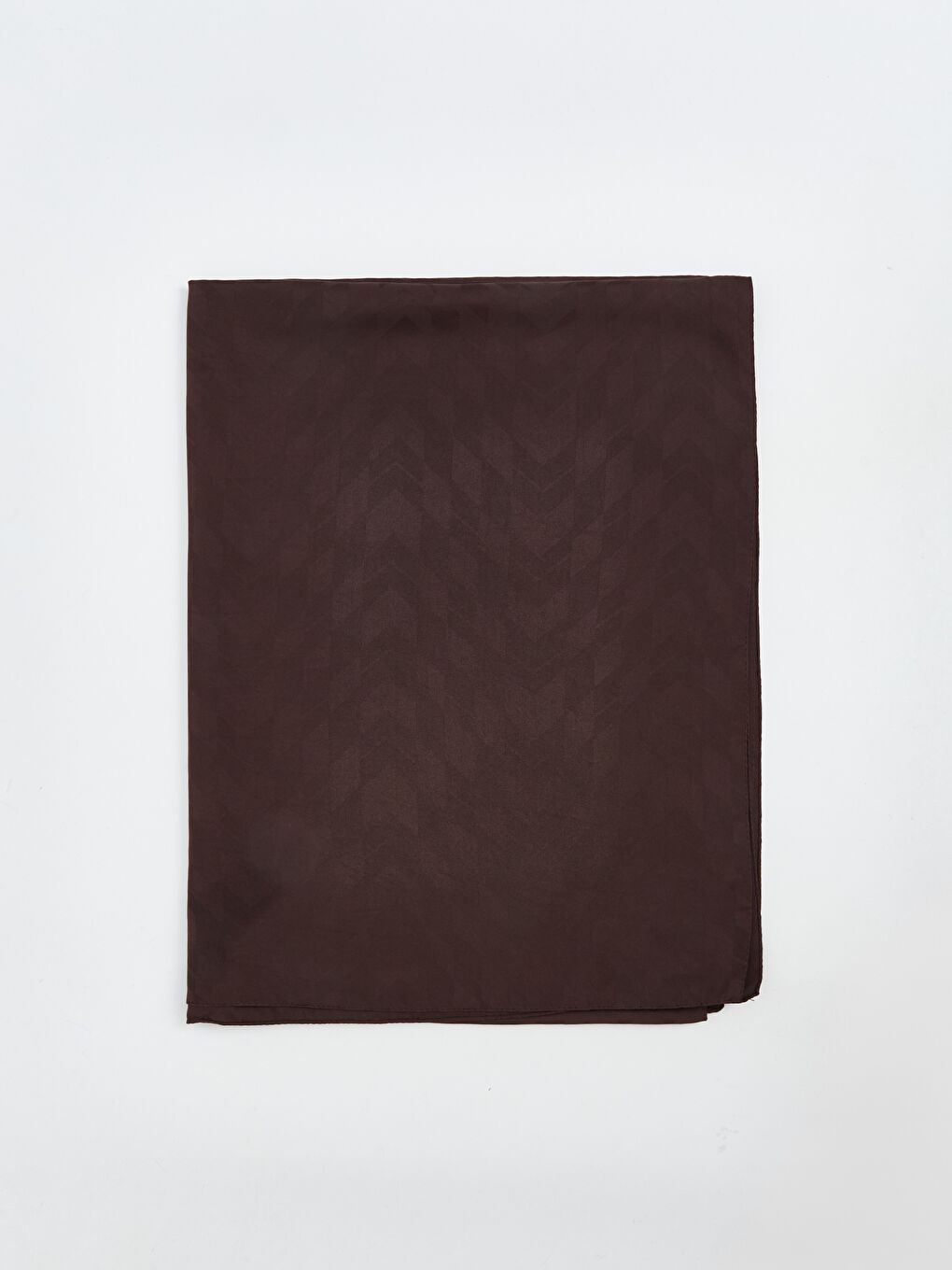 Kahverengi Desenli Kadın Şal