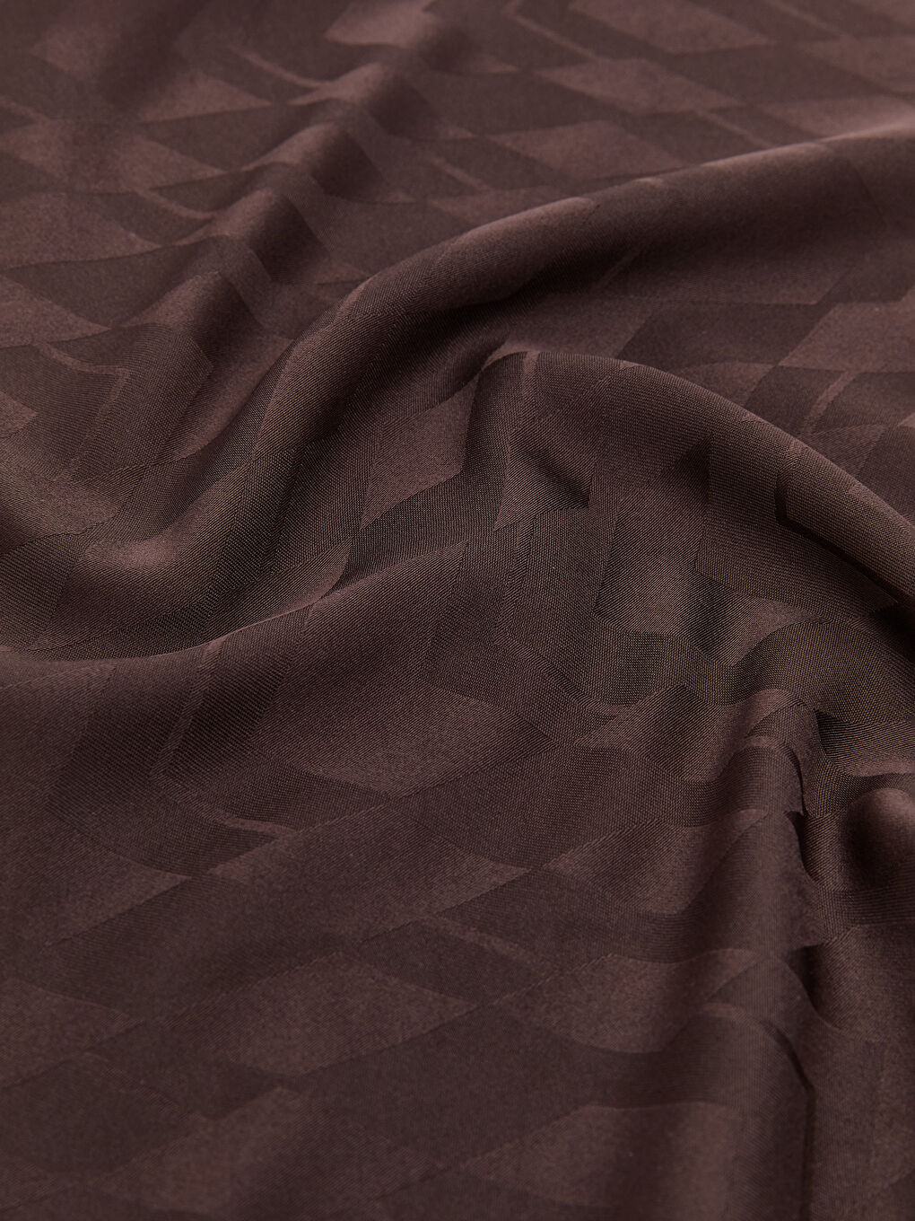 Kahverengi Desenli Kadın Şal-2