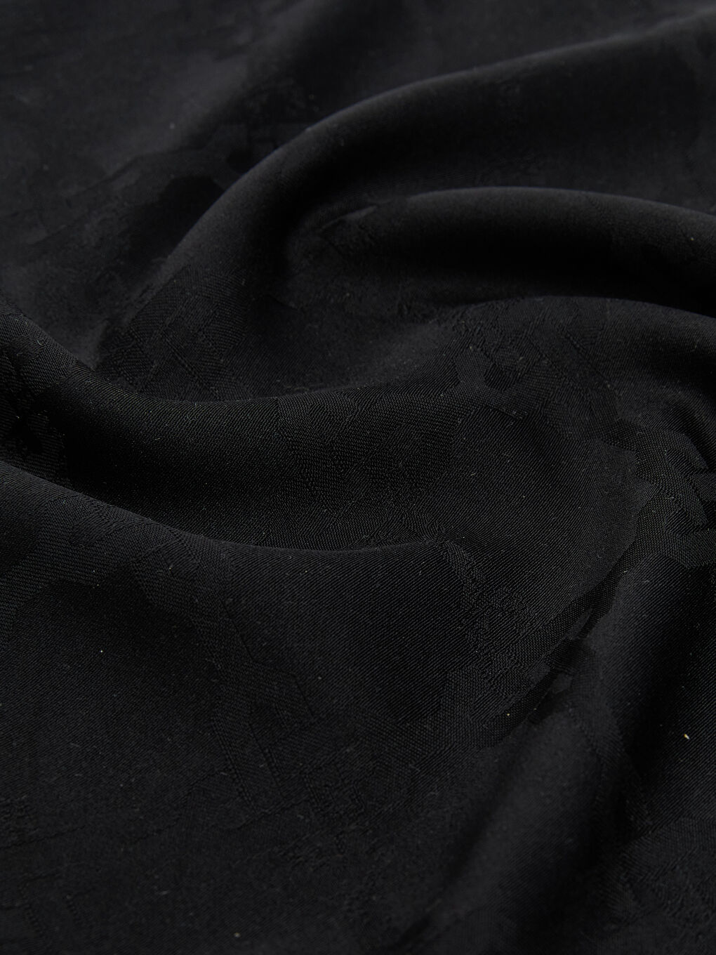 Siyah Desenli Kadın Şal-2