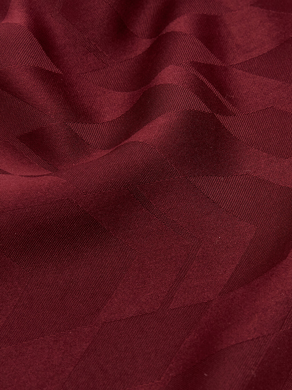 Bordo Desenli Kadın Şal-2