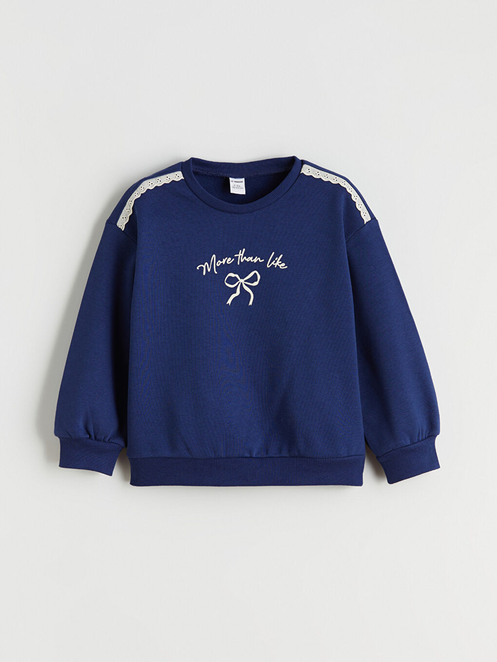 Crew Neck Printed Girls Sweatshirt 2 Pack-4