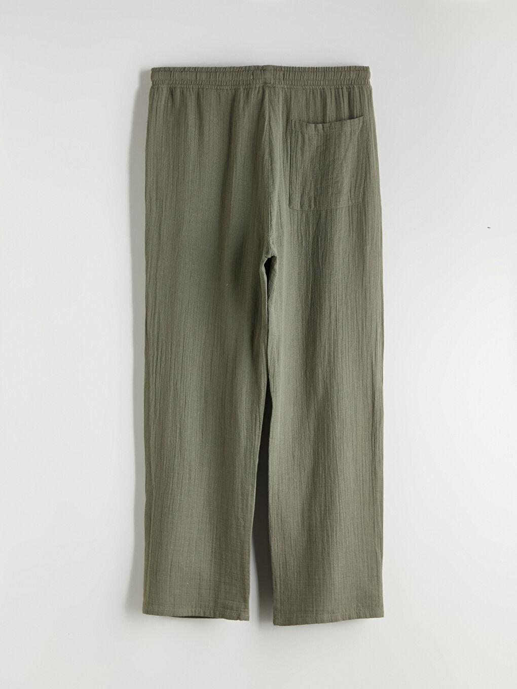 Haki Rahat Kalıp Erkek Pantolon-5