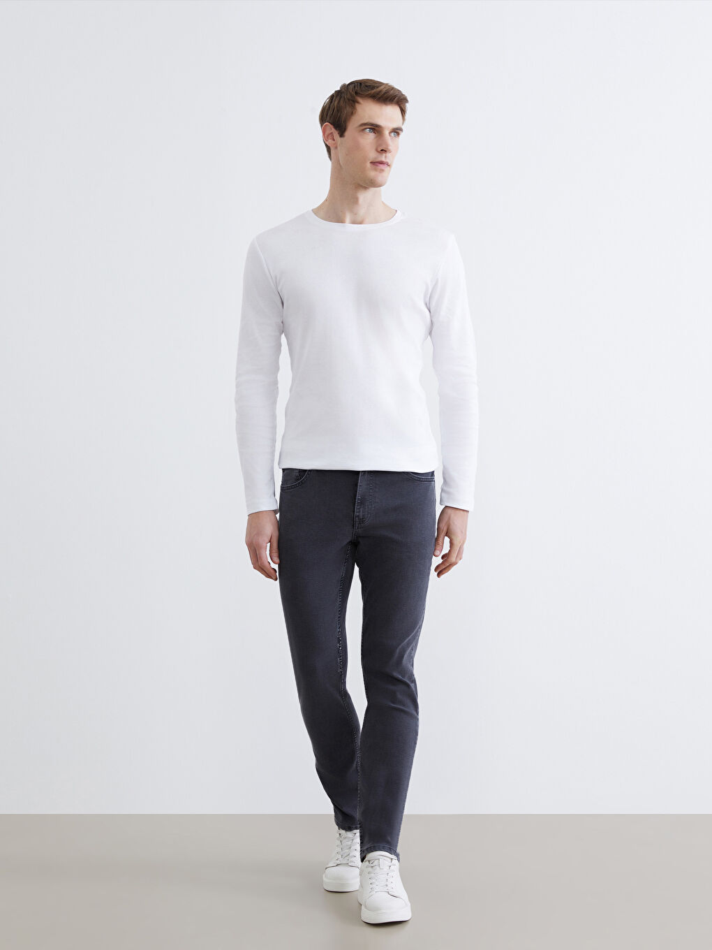 Gri 779 Regular Fit Erkek Jean Pantolon