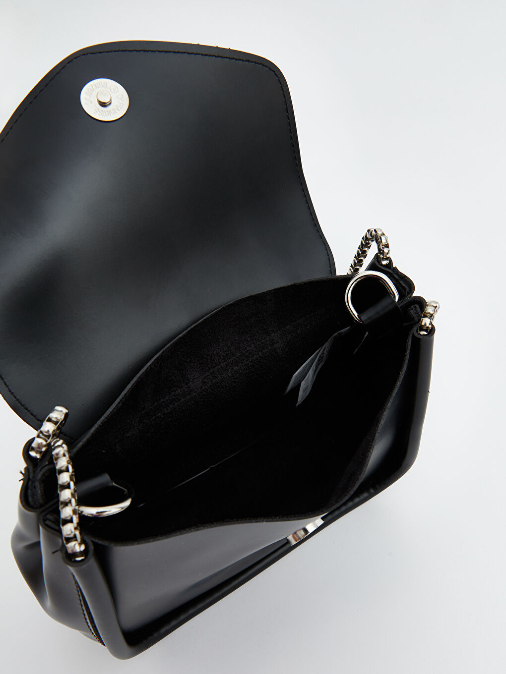 Leather-Look Women's Shoulder Bag-2